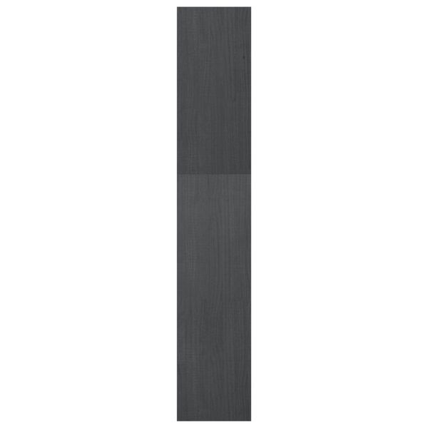 vidaXL Βιβλιοθήκη/Διαχωριστικό Χώρου Γκρι 40x30x167,5 εκ. Ξύλο Πεύκου