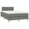 vidaXL &Kappa;&rho;&epsilon;&beta;ά&tau;&iota; Boxspring &mu;&epsilon; &Sigma;&tau;&rho;ώ&mu;&alpha; & LED &Sigma;&kappa;.&Gamma;&kappa;&rho;&iota; 120x200 &epsilon;&kappa; &Upsilon;&phi;&alpha;&sigma;&mu;ά&tau;&iota;&nu;&omicron;