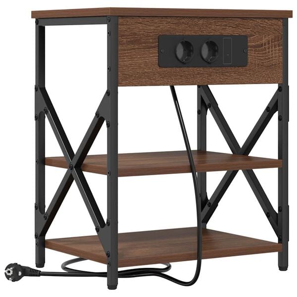 vidaXL &Kappa;&omicron;&mu;&omicron;&delta;ί&nu;&omicron; &mu;&epsilon; &rho;ά&phi;&iota; &Kappa;&alpha;&phi;έ &delta;&rho;&upsilon;&sigmaf; 41 x 31 x 51 &epsilon;&kappa;. &Epsilon;&pi;&epsilon;&xi;&epsilon;&rho;&gamma;&alpha;&sigma;&mu;έ&nu;&omicron; &xi;ύ&lambda;&omicron;