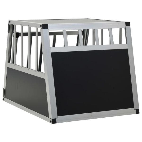 vidaXL Κλουβί Σκύλου με Μονή Πόρτα 54 x 69 x 50 εκ.