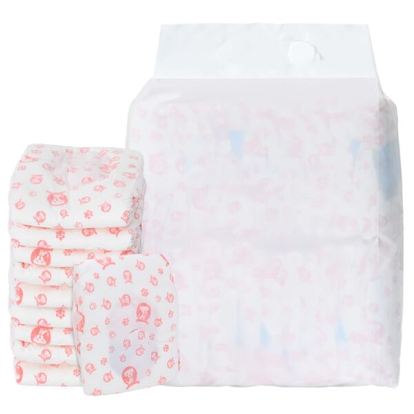 vidaXL &Mu;ί&alpha;&sigmaf; &chi;&rho;ή&sigma;&eta;&sigmaf; &pi;ά&nu;&alpha; &sigma;&kappa;ύ&lambda;&omicron;&upsilon; &theta;&eta;&lambda;&upsilon;&kappa;ή 50 pcs &Lambda;&epsilon;&upsilon;&kappa;ό&sigmaf; M