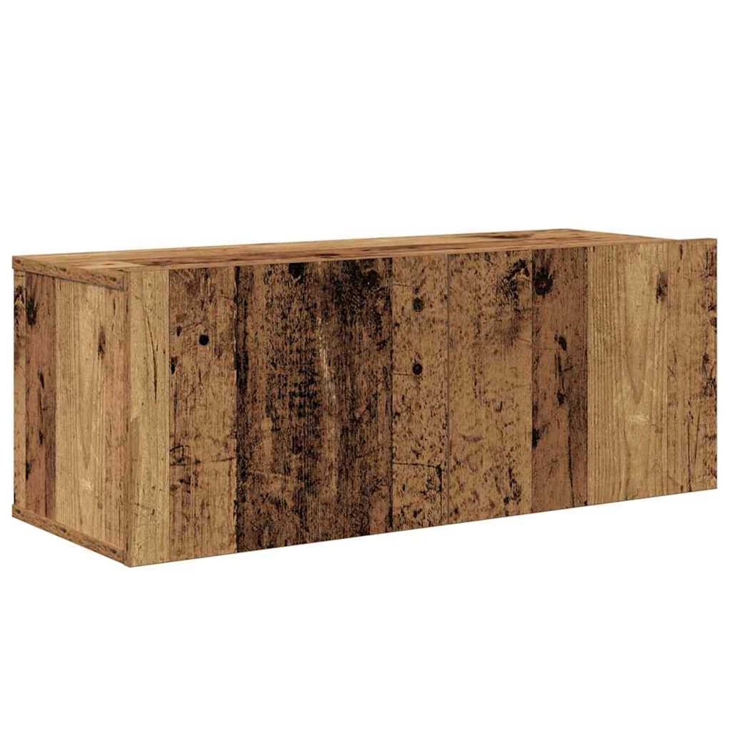 vidaXL Σετ επίπλου τηλεόρασης 6 pcs Παλαιό ξύλο 80 x 30 x 30 εκ