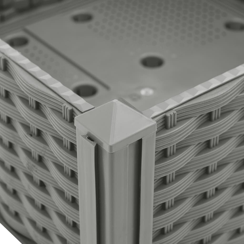 vidaXL Ζαρντινιέρα 80 x 40 x 23 εκ. από Πολυπροπυλένιο