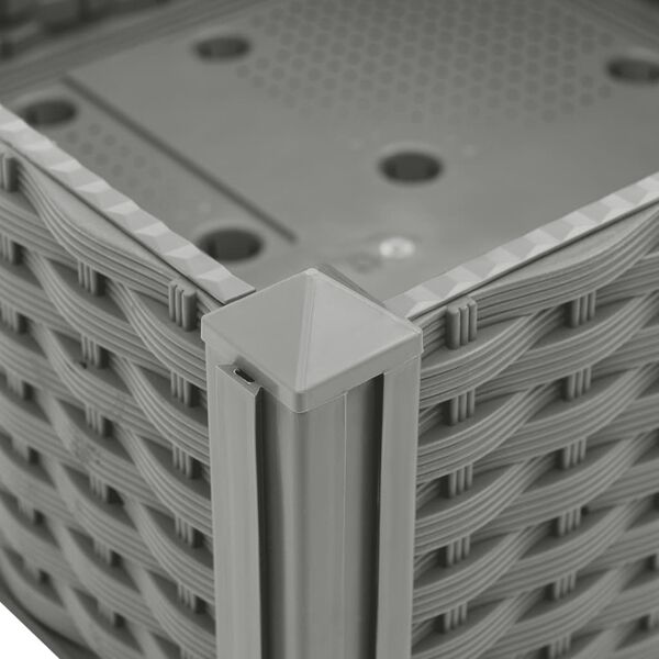 vidaXL Ζαρντινιέρα 80 x 40 x 23 εκ. από Πολυπροπυλένιο