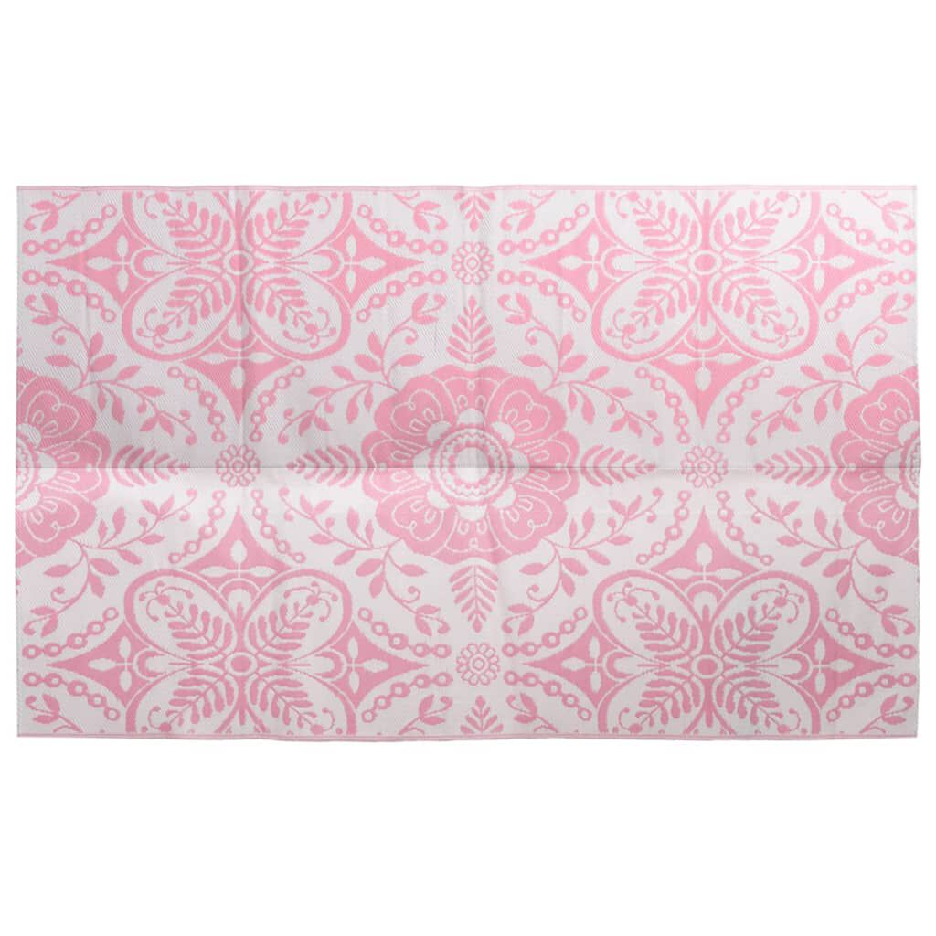 vidaXL Χαλί εξωτερικού χώρου ARAKIL ροζ 160x230 cm PP
