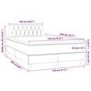 vidaXL &Kappa;&rho;&epsilon;&beta;ά&tau;&iota; Boxspring &mu;&epsilon; &Sigma;&tau;&rho;ώ&mu;&alpha; &Sigma;&kappa;&omicron;ύ&rho;&omicron; &Pi;&rho;ά&sigma;&iota;&nu;&omicron; 120x200&epsilon;&kappa;. &Beta;&epsilon;&lambda;&omicron;ύ&delta;&iota;&nu;&omicron;