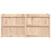 vidaXL Ζαρντινιέρα Κήπου 150 x 50 x 70 εκ. από Μασίφ Ξύλο Πεύκου