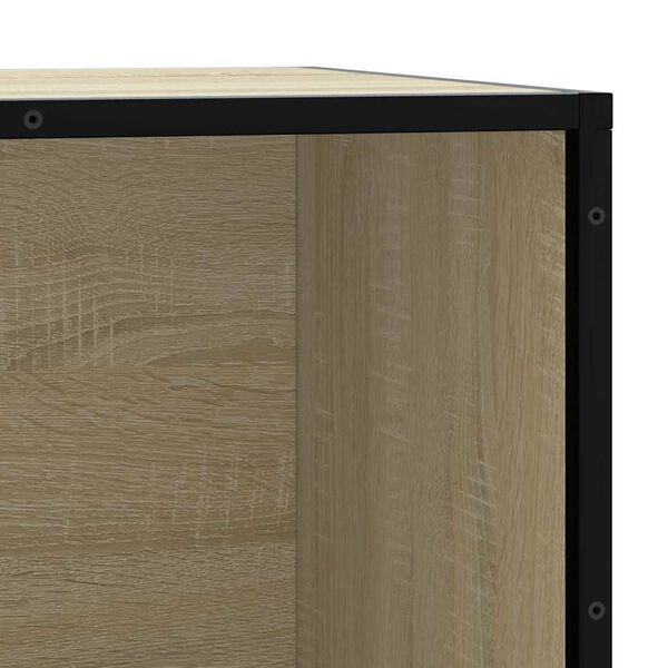 Πάγκος παπουτσιών vidaXL Sonoma Oak 80x40x53,5 cm