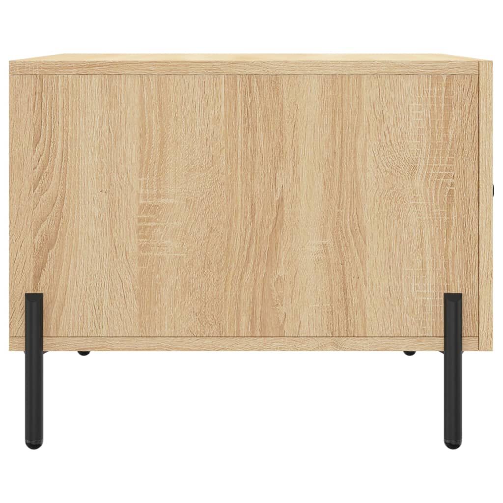 vidaXL Τραπεζάκια Σαλονιού 2 τεμ Sonoma Δρυς 50x50x40 εκ Επεξ. Ξύλο