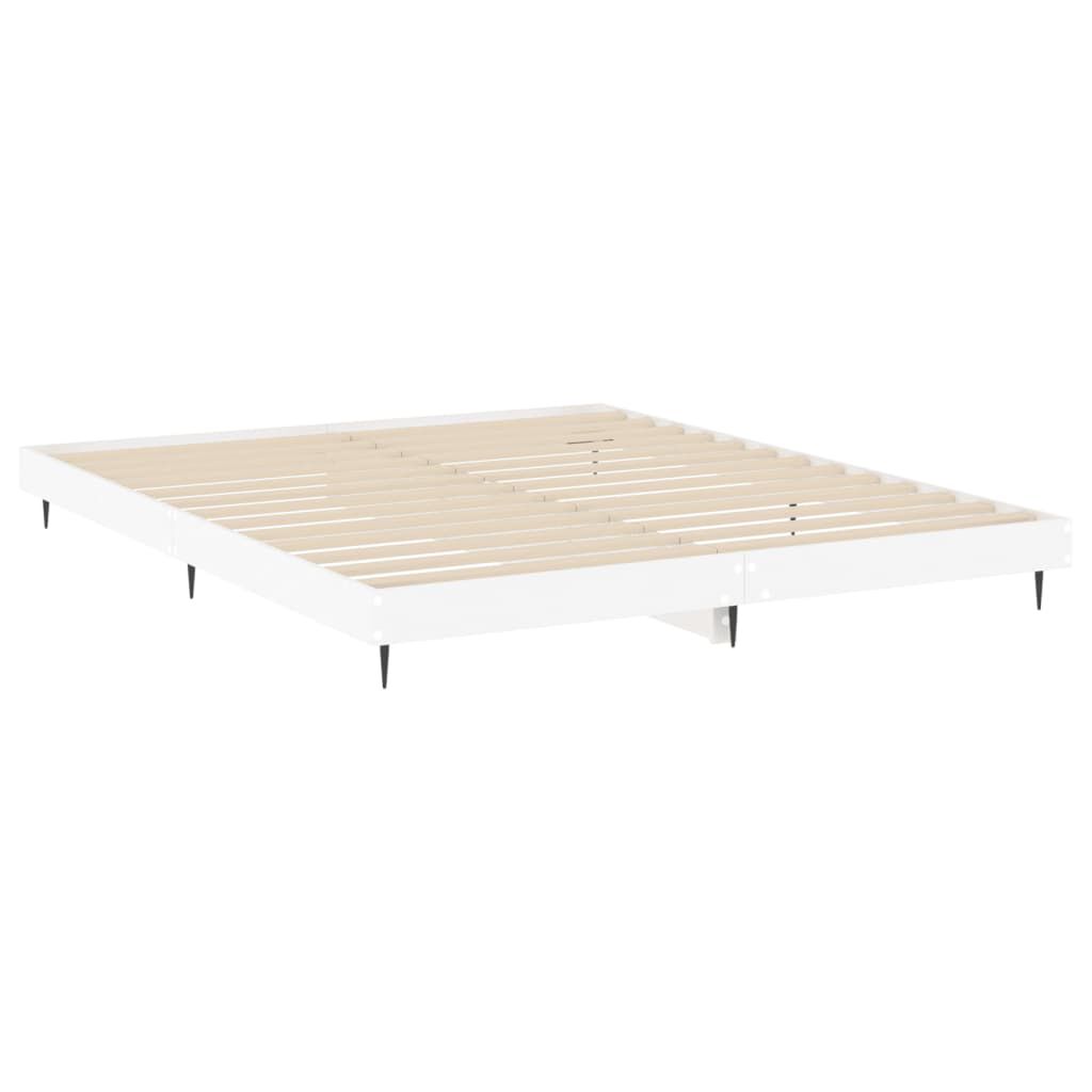 vidaXL Πλαίσιο κρεβατιού χωρίς στρώμα 180x200 εκ. Επεξεργασμένο Ξύλο