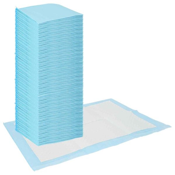 vidaXL Πατάκι Εκπαίδευσης Κατοικιδίου Μονόχρωμο 400 pcs 45 x 33 cm