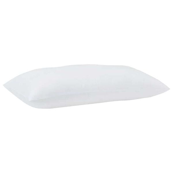 vidaXL Σετ Κουβέρτας με μαξιλάρι 3 pcs Λευκό 260 x 220 εκ. Μικροΐνες