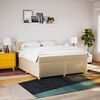 vidaXL &Kappa;&rho;&epsilon;&beta;ά&tau;&iota; Boxspring &mu;&epsilon; &Sigma;&tau;&rho;ώ&mu;&alpha; &Kappa;&rho;&epsilon;&mu; 200x200 &epsilon;&kappa;. &Upsilon;&phi;&alpha;&sigma;&mu;ά&tau;&iota;&nu;&omicron;