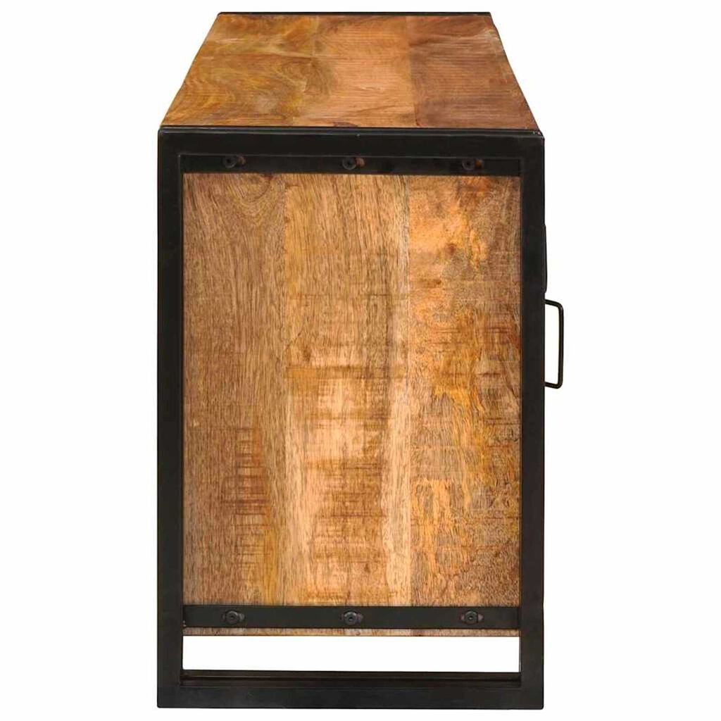 vidaXL Ντουλάπι TV Πολύχρωμο 120 x 30 x 50 cm Μασίφ ανακυκλωμένο ξύλο