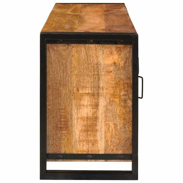 vidaXL Ντουλάπι TV Πολύχρωμο 120 x 30 x 50 cm Μασίφ ανακυκλωμένο ξύλο