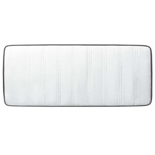 vidaXL Κρεβάτι Boxspring Σκούρο Γκρι 90 x 200 εκ. Υφασμάτινο