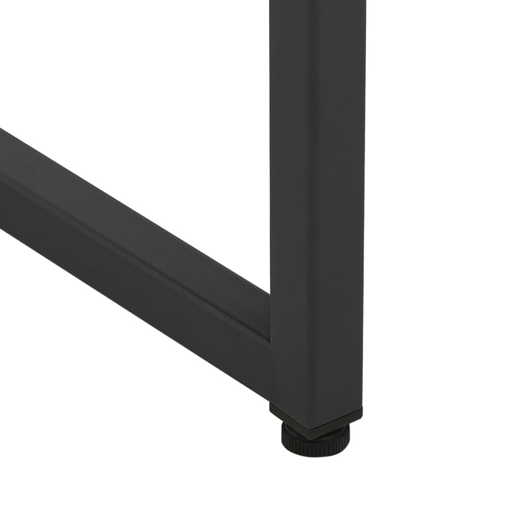 vidaXL Μπουφές Μαύρος 105 x 35 x 75 εκ. από Ατσάλι