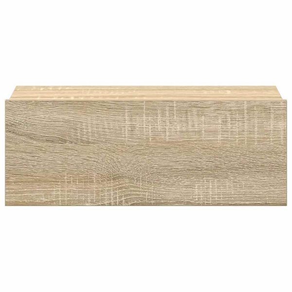 vidaXL Κομοδίνο Κρεμαστό Sonoma Δρυς 40x30x15 εκ. από Επεξ. Ξύλο