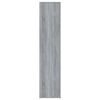 vidaXL Παπουτσοθήκη Γκρι Sonoma 80x39x178 εκ. από Επεξεργασμένο Ξύλο