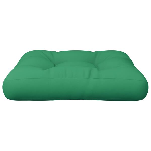 vidaXL Μαξιλάρι Παλέτας Πράσινο 50 x 50 x 12 εκ. Υφασμάτινο
