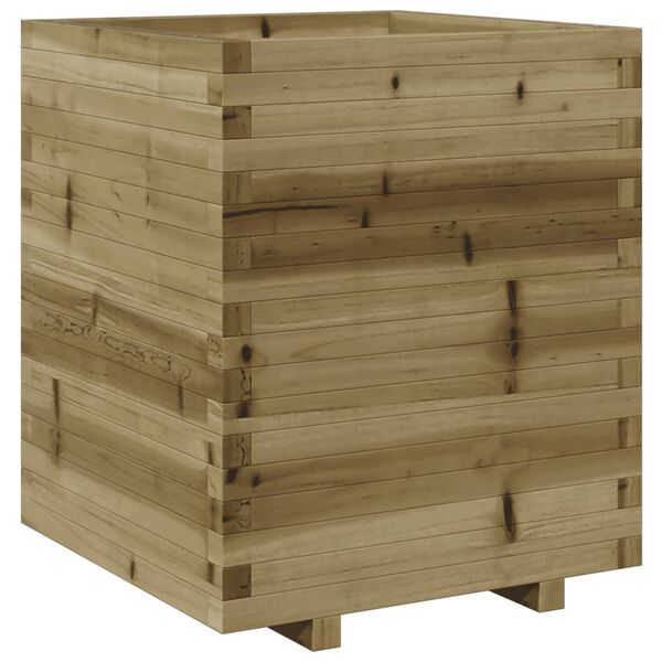 vidaXL Ζαρντινιέρα Κήπου 60x60x72,5 εκ. από Εμποτισμένο Ξύλο Πεύκου