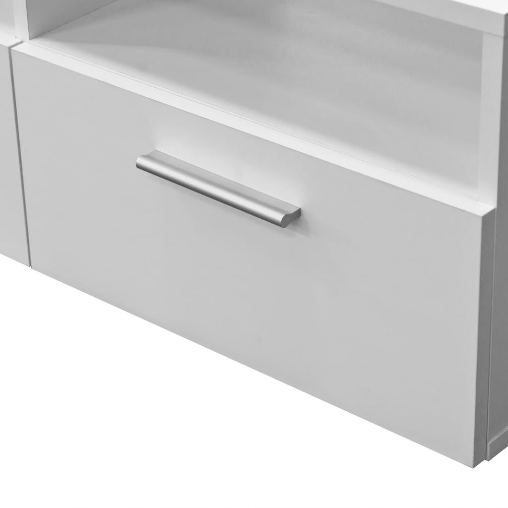 vidaXL Έπιπλο Τηλεόρασης Λευκό 95 x 35 x 36 εκ. από Επεξ. Ξύλο