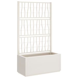 vidaXL &Zeta;&alpha;&rho;&nu;&tau;&iota;&nu;&iota;έ&rho;&alpha; &Kappa;ή&pi;&omicron;&upsilon; &mu;&epsilon; &Kappa;&alpha;&phi;&alpha;&sigma;&omega;&tau;ό &Lambda;&epsilon;&upsilon;&kappa;ή 80x36x140 &epsilon;&kappa; &Pi;&omicron;&lambda;&upsilon;&pi;&rho;&omicron;&pi;&upsilon;&lambda;έ&nu;&iota;&omicron;
