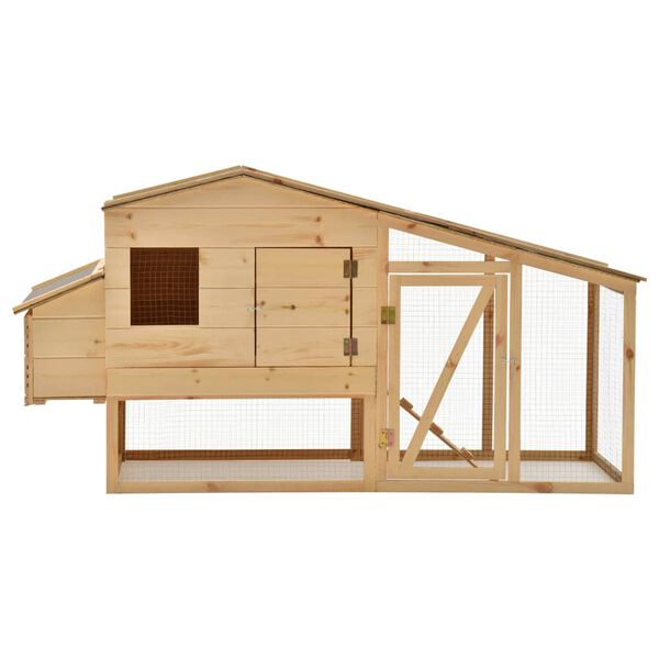 vidaXL Κοτέτσι 178 x 67 x 92 εκ. από Μασίφ Ξύλο Πεύκου