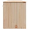 vidaXL Ντουλάπια Τοίχου 2 τεμ. 45 x 30 x 35 εκ. από Μασίφ Ξύλο Πεύκου