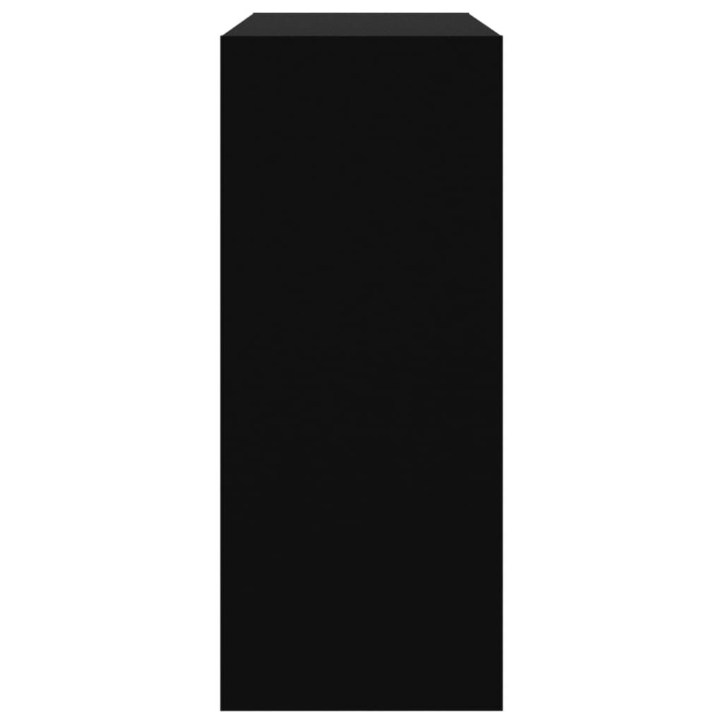 vidaXL Βιβλιοθήκη/Διαχωριστικό Χώρου Μαύρο 80 x 30 x 72 εκ.