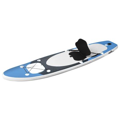 vidaXL Σανίδα SUP Φουσκωτή Σετ Θαλασσί 300 x 76 x 10 εκ.
