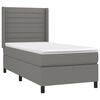 vidaXL &Kappa;&rho;&epsilon;&beta;ά&tau;&iota; Boxspring &mu;&epsilon; &Sigma;&tau;&rho;ώ&mu;&alpha; &Sigma;&kappa;&omicron;ύ&rho;&omicron; &Gamma;&kappa;&rho;&iota; 90x200 &epsilon;&kappa;. &Upsilon;&phi;&alpha;&sigma;&mu;ά&tau;&iota;&nu;&omicron;