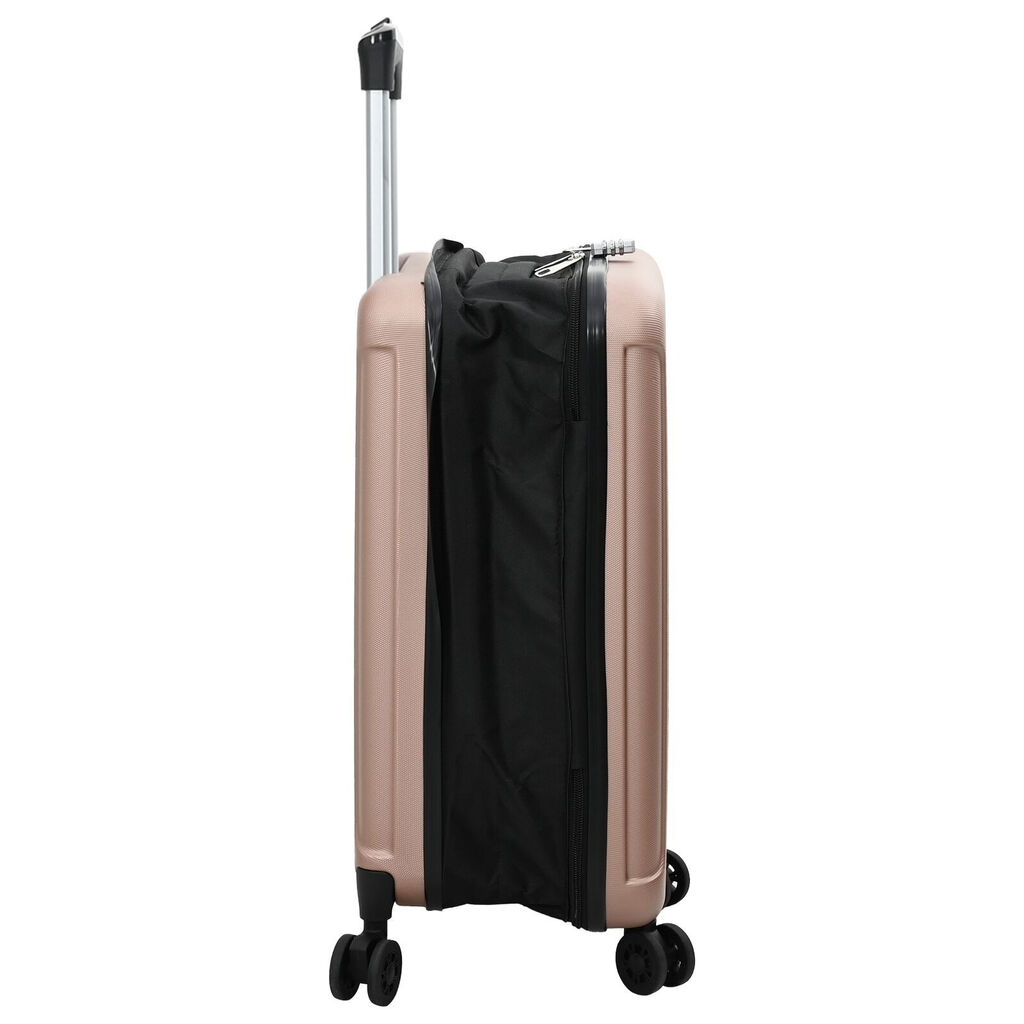 vidaXL Βαλίτσα Σκληρής Θήκης 20'' Ροζ Χρυσό 34x23x55.5 εκ. ABS