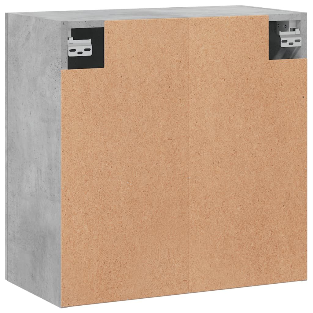 vidaXL Ντουλάπι Τοίχου Γκρι Σκυροδέματος 60x31x60 εκ. Επεξεργ. Ξύλο