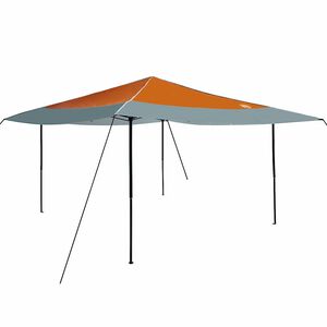 vidaXL Σκηνή Canopy Pop-up Πορτοκαλί 400 x 400 cm ύφασμα