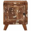 vidaXL Κομοδίνο 40x32x46 cm Στερεό ξύλο αναγεννημένο