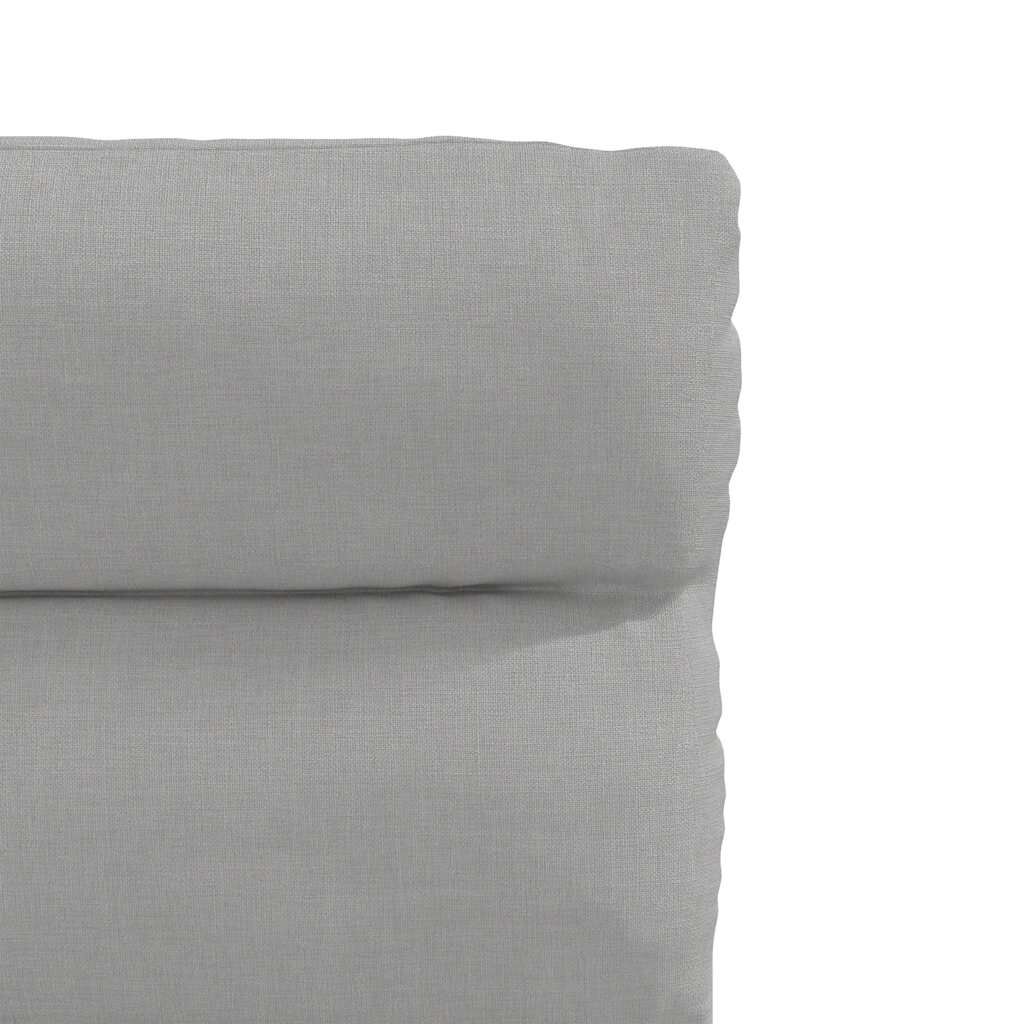 vidaXL Καρέκλες τραπεζαρίας 4 τεμ Cloud Grey Fabric