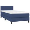 vidaXL &Kappa;&rho;&epsilon;&beta;ά&tau;&iota; Boxspring &mu;&epsilon; &Sigma;&tau;&rho;ώ&mu;&alpha; &Mu;&pi;&lambda;&epsilon; 100 x 200 &epsilon;&kappa;. &Upsilon;&phi;&alpha;&sigma;&mu;ά&tau;&iota;&nu;&omicron;