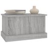 vidaXL Κουτί Αποθήκευσης Γκρι sonoma 50x30x28 εκ. Επεξεργασμένο Ξύλο