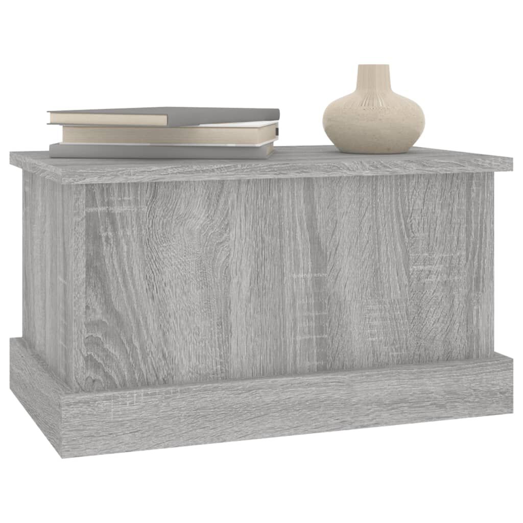 vidaXL Κουτί Αποθήκευσης Γκρι sonoma 50x30x28 εκ. Επεξεργασμένο Ξύλο