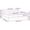 vidaXL &Kappa;&rho;&epsilon;&beta;ά&tau;&iota; Boxspring &mu;&epsilon; &Sigma;&tau;&rho;ώ&mu;&alpha; &Sigma;&kappa;&omicron;ύ&rho;&omicron; &Kappa;&alpha;&phi;έ 200x200 &epsilon;&kappa;. &Upsilon;&phi;&alpha;&sigma;&mu;ά&tau;&iota;&nu;&omicron;