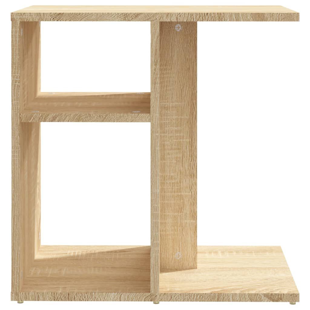 vidaXL Τραπέζι Βοηθητικό Sonoma Δρυς 50 x 30 x 50 εκ. Επεξ. Ξύλο