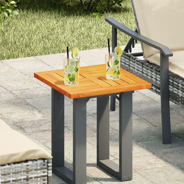 vidaXL Επιφάνεια Τραπεζιού Τετράγωνη 40x40x2 εκ. Μασίφ Ξύλο Ακακίας