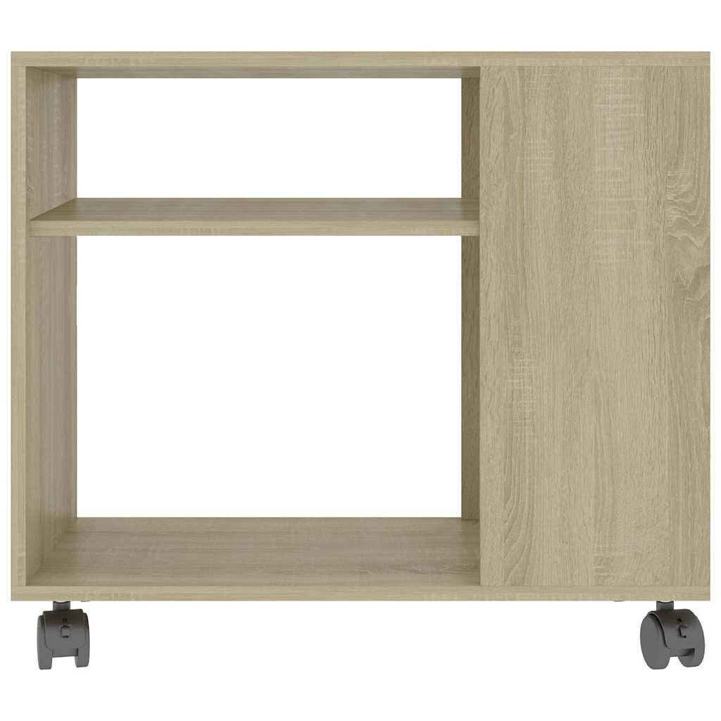 vidaXL Τραπέζι Βοηθητικό Sonoma Δρυς 70x35x55 εκ. Επεξεργασμένο Ξύλο