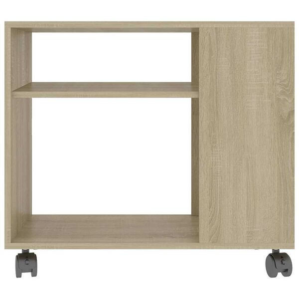vidaXL Τραπέζι Βοηθητικό Sonoma Δρυς 70x35x55 εκ. Επεξεργασμένο Ξύλο