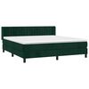 vidaXL &Kappa;&rho;&epsilon;&beta;ά&tau;&iota; Boxspring &mu;&epsilon; &Sigma;&tau;&rho;ώ&mu;&alpha; &Sigma;&kappa;&omicron;ύ&rho;&omicron; &Pi;&rho;ά&sigma;&iota;&nu;&omicron; 180x200&epsilon;&kappa;. &Beta;&epsilon;&lambda;&omicron;ύ&delta;&iota;&nu;&omicron;