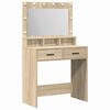 vidaXL &Tau;&rho;&alpha;&pi;έ&zeta;&iota; &pi;&epsilon;&rho;&iota;&pi;&omicron;ί&eta;&sigma;&eta;&sigmaf; &mu;&epsilon; &sigma;&upsilon;&rho;&tau;ά&rho;&iota; &Delta;&rho;ύ&sigmaf; Sonoma 79 x 41 x 135 &epsilon;&kappa;.