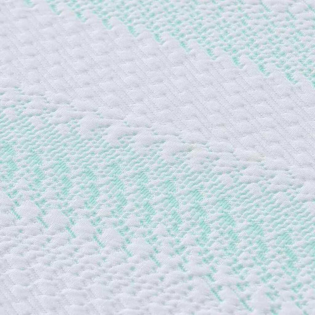 vidaXL Στρώματα Λευκό και Πράσινο 70 x 200 cm