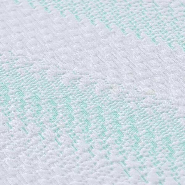 vidaXL Στρώματα Λευκό και Πράσινο 70 x 200 cm