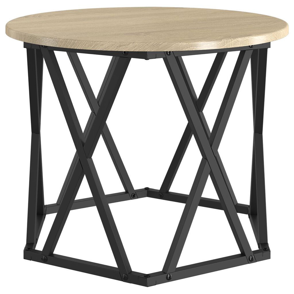 vidaXL Κομοδίνο Μονάδας 3 pcs Sonoma Δρυς 53 x 53 x 40 cm